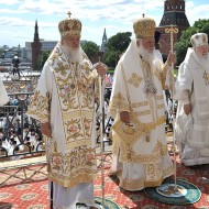 Святейший Патриарх Кирилл и Блаженнейший Архиепископ Иероним