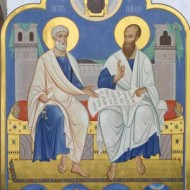 Светильники великия церкве - апостолы Петр и Павел